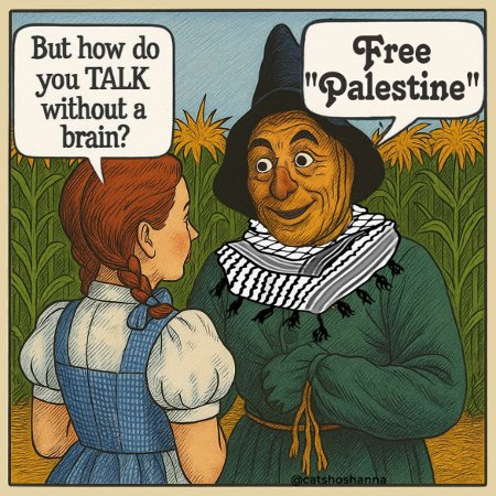 Democrat Scarecrows