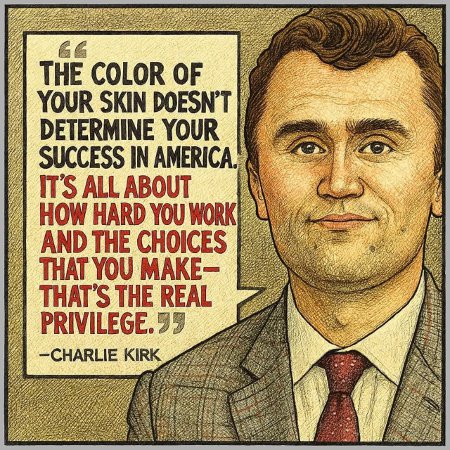 Damn! Charlie Kirk Was Racist