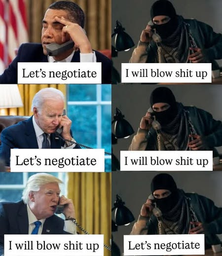 Trump Know How To Negotiate With Them